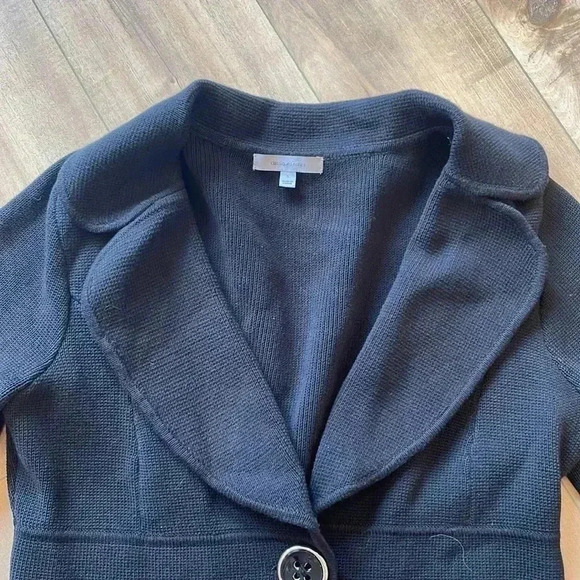 Classiques Entier Sweater Jacket Cardigan with Pockets 3/4 Sleeves Sz S - Picture 2 of 6